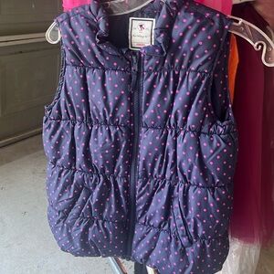 Adorable pokey dot vest!